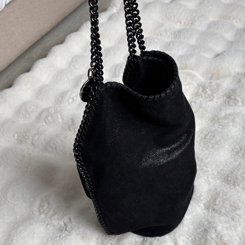 Stella McCartney Falabella Black Chain Handle Women's Bag - Picture 7 of 15